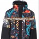 waterproof stretch fabric lightweight fleece lined softshell Custom Sublimation printing cycling tactical waterproof jacket