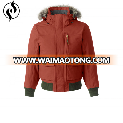 fabulous new arrival men's expedition bomber duck down jacket adjustable removable hood  ultra light down jacket