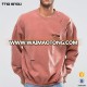 OEM manufacturer distressing plain crewneck sweatshirt with custom logo