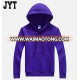 2017 New colorful custom hi quality pullover hoodies 500 gsm purple hoodie for mens